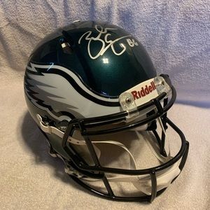 Eagles helmet signed by Zach Ertz